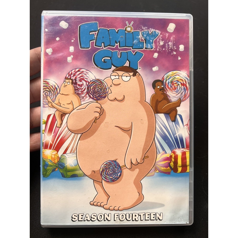 Family Guy Season 14 DVD 3-Disc Set Complete 20 Episodes Very Good